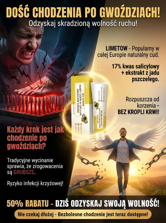 Krem na Odciski i Modzele z Jadem Pszczelim