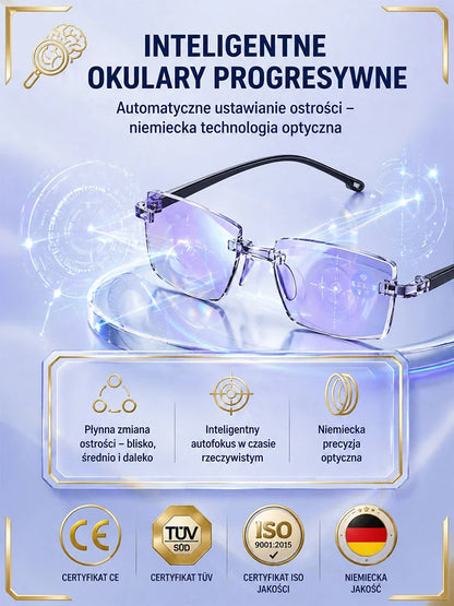Fotochromowe Okulary do Czytania - Anti Blue